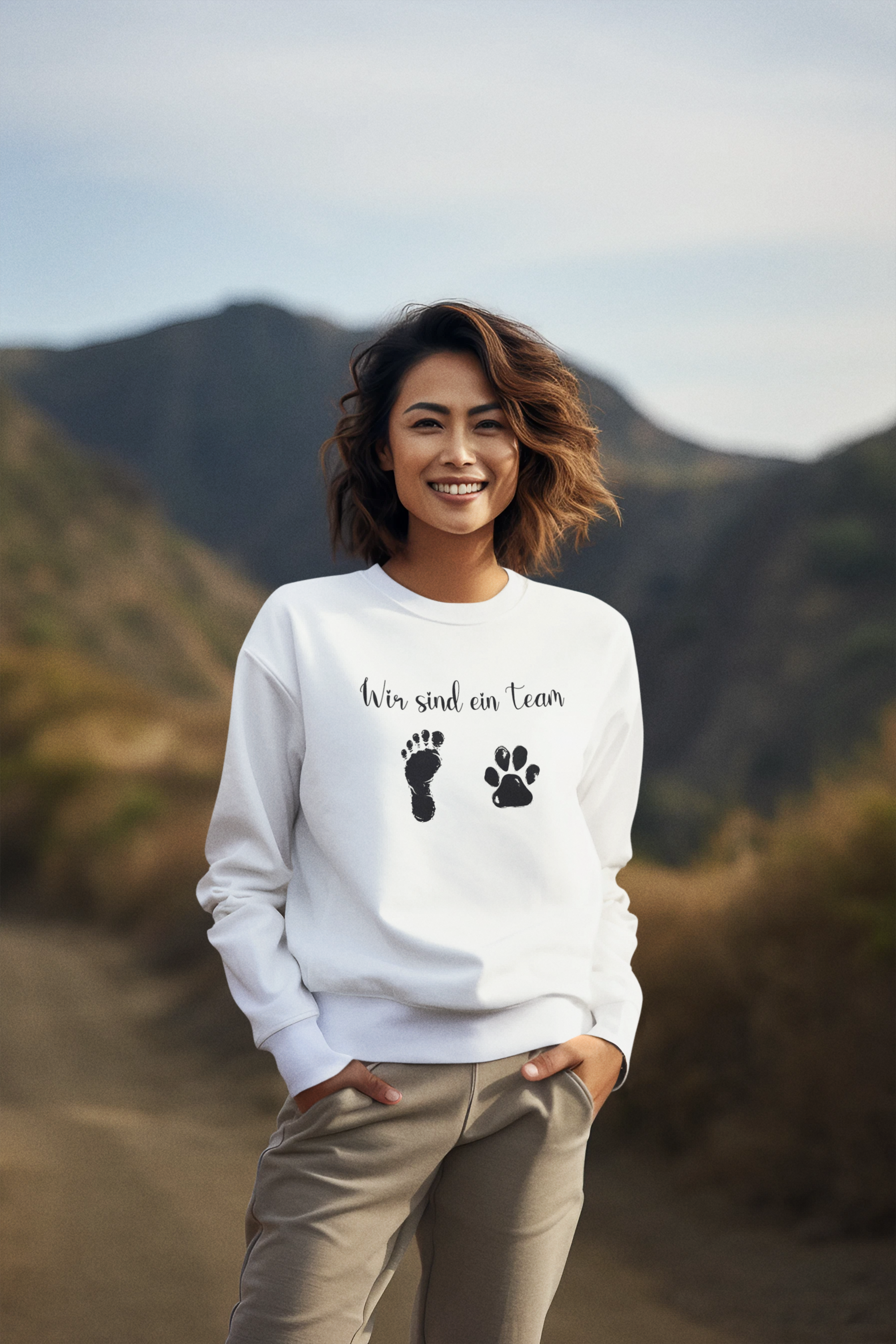 Wir sind ein Team. - Unisex Sweatshirt