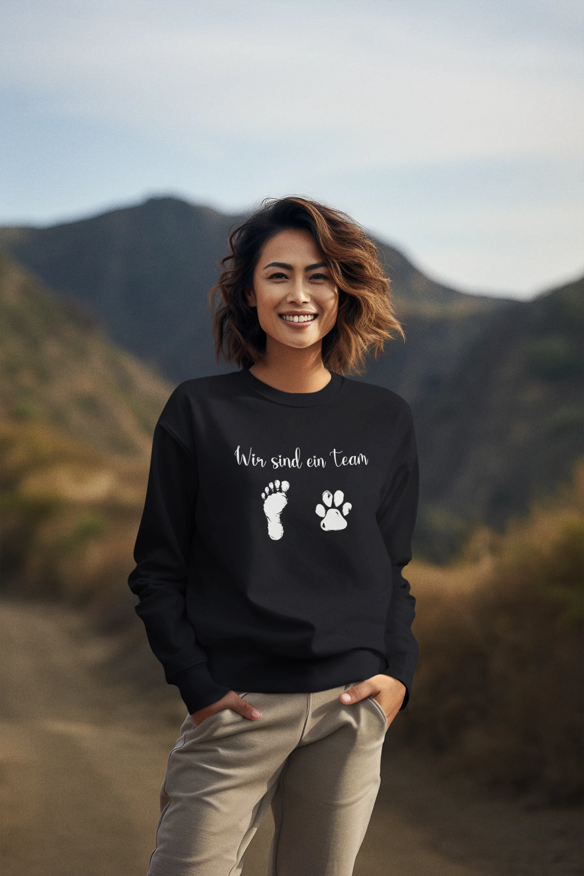 Wir sind ein Team. - Unisex Sweatshirt