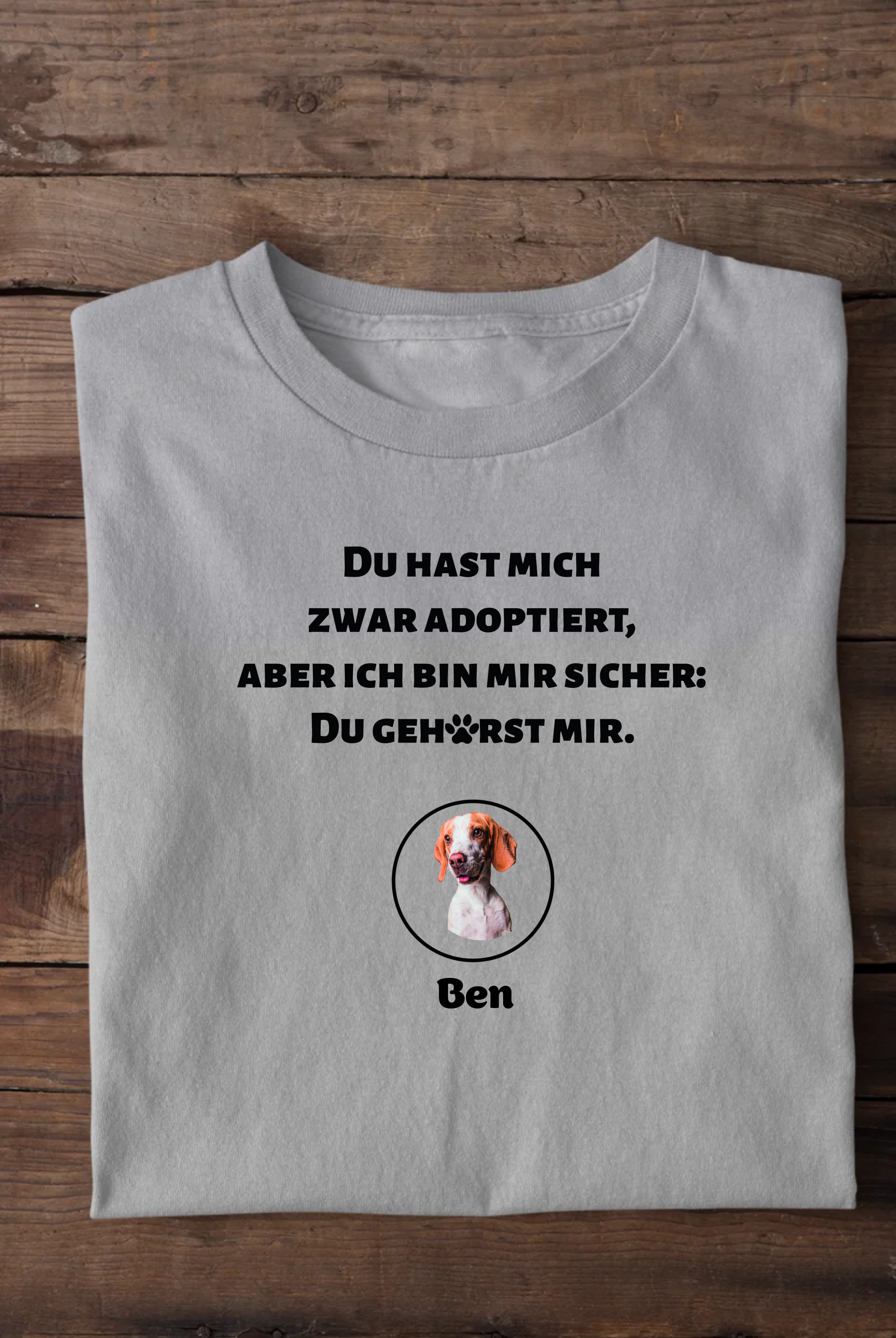 Adoptiert! - individuelles T-Shirt