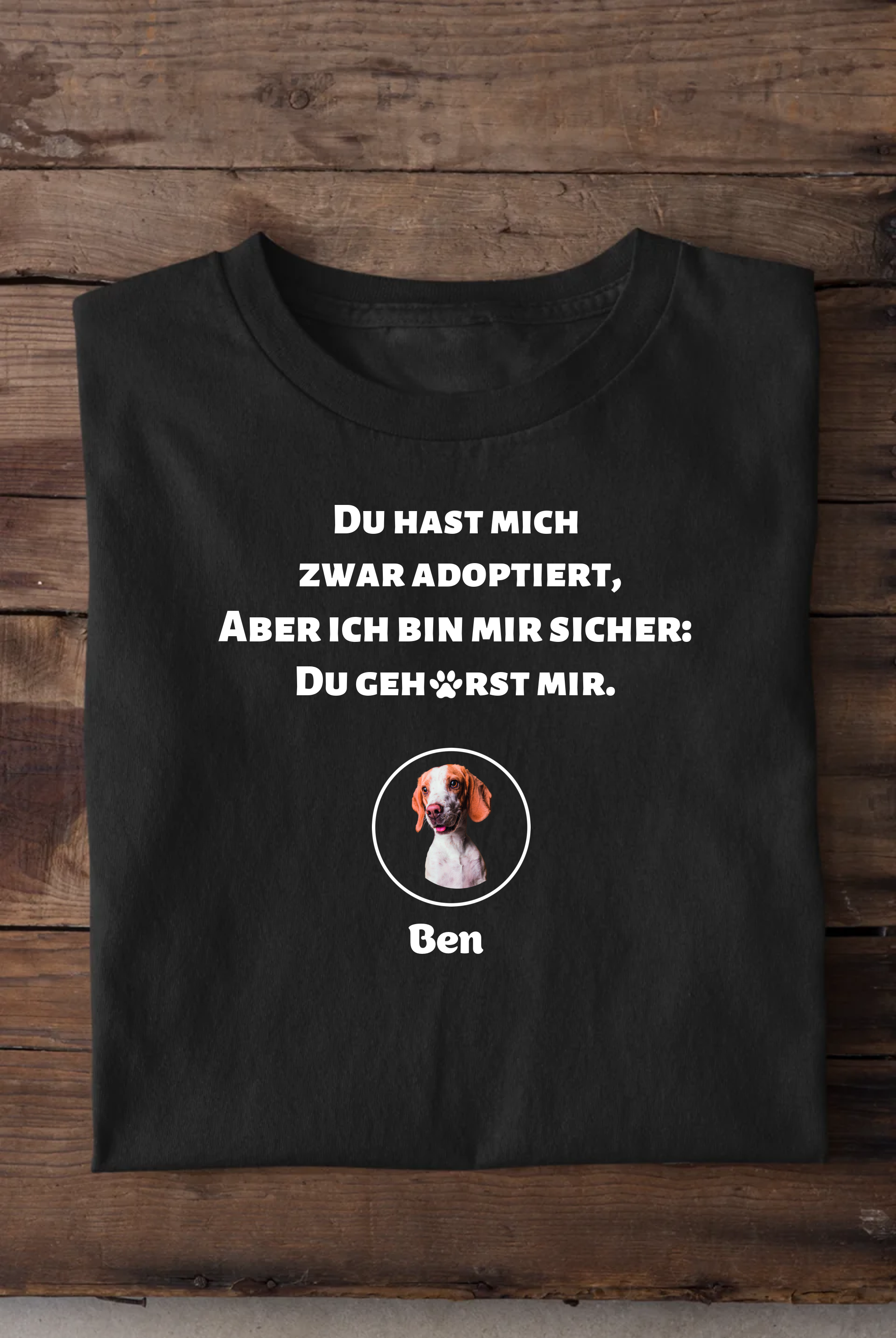 Adoptiert! - individuelles T-Shirt