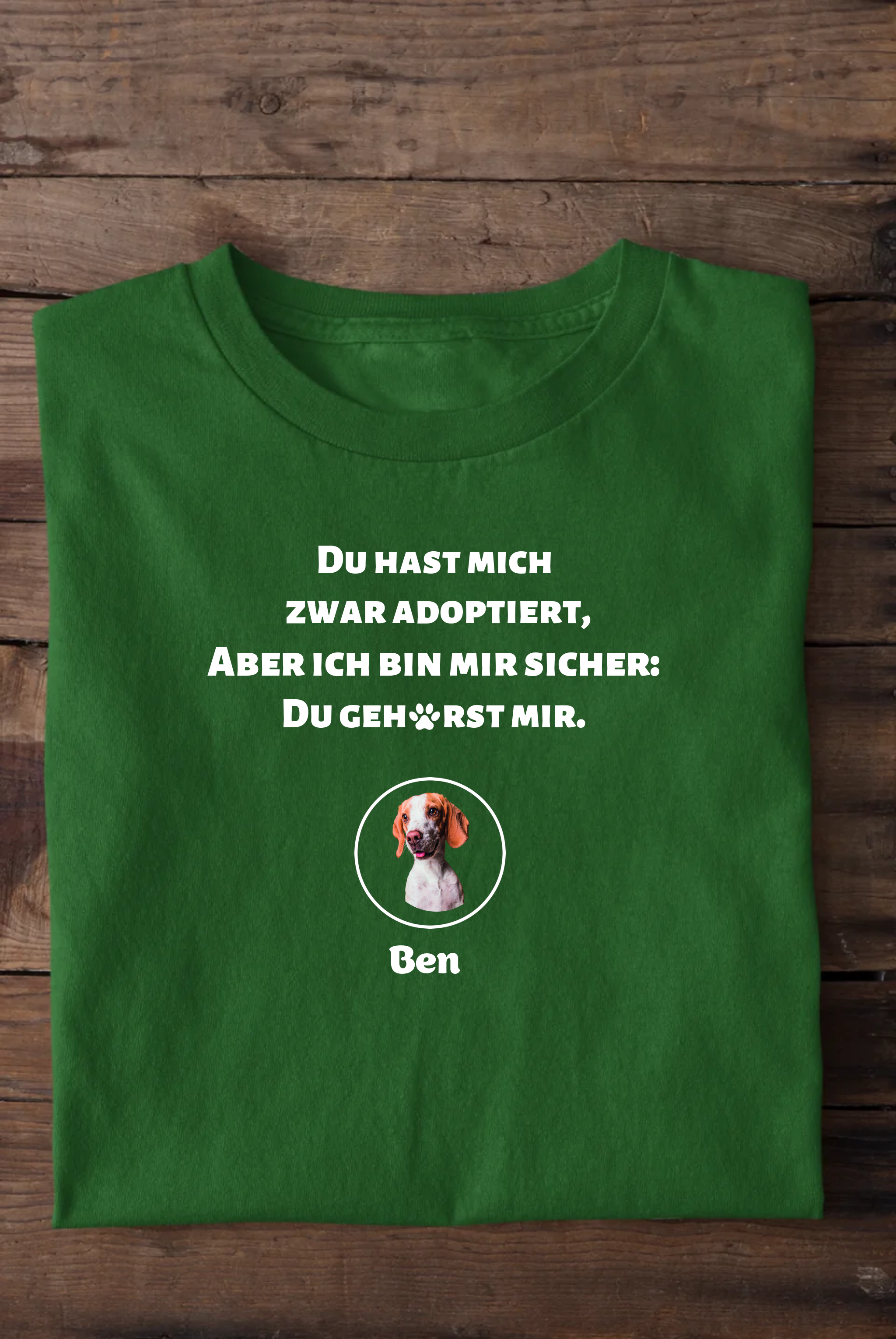 Adoptiert! - individuelles T-Shirt