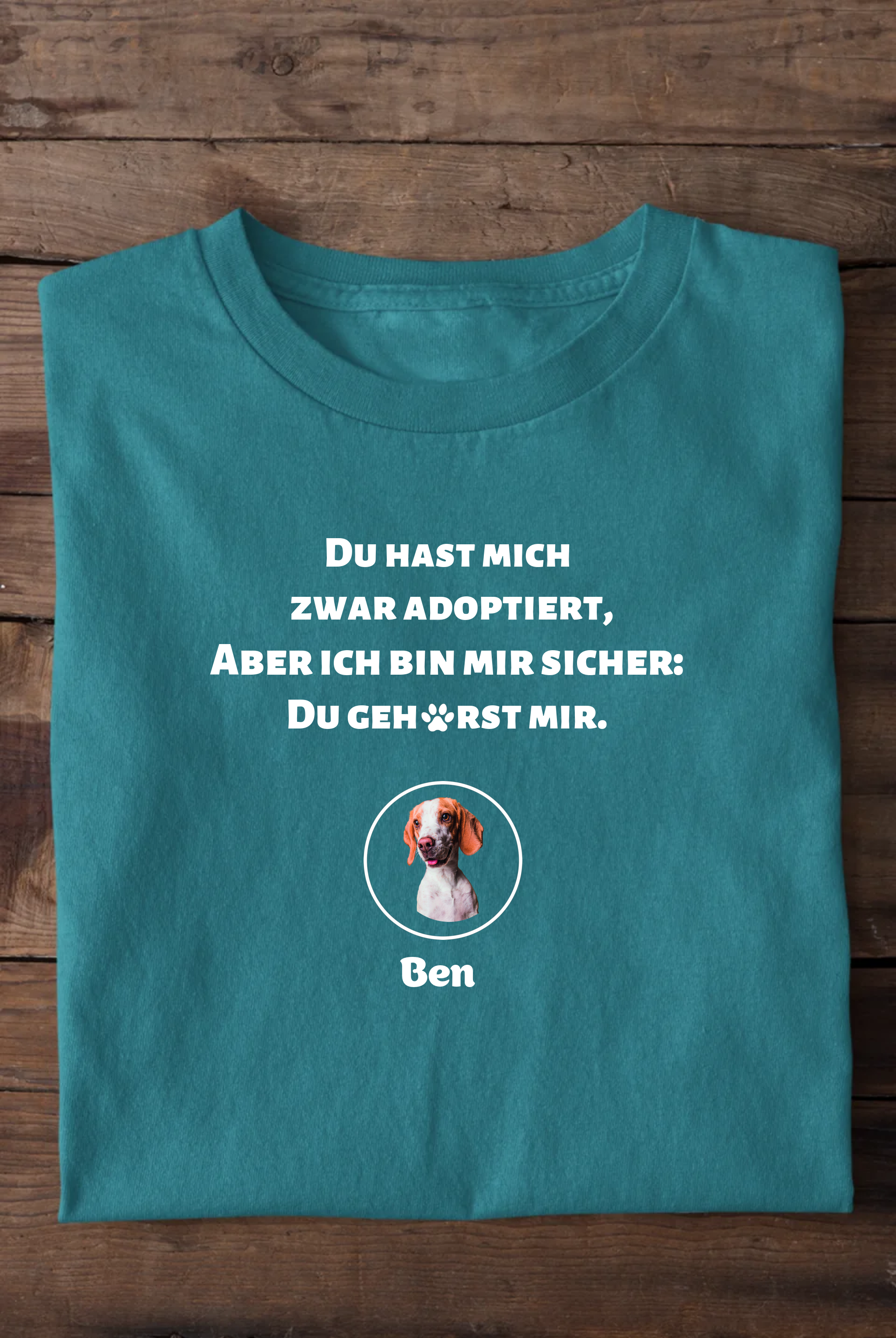 Adoptiert! - individuelles T-Shirt