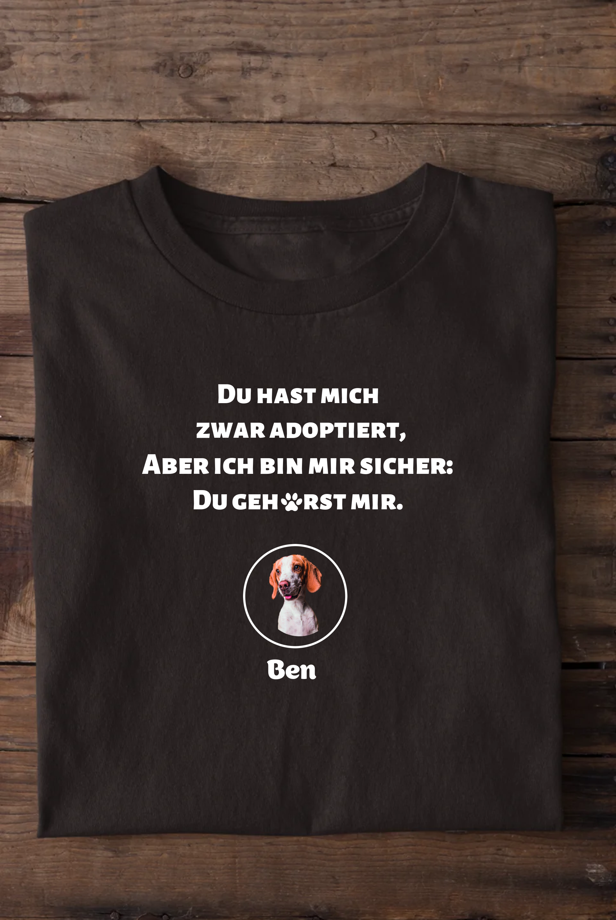 Adoptiert! - individuelles T-Shirt