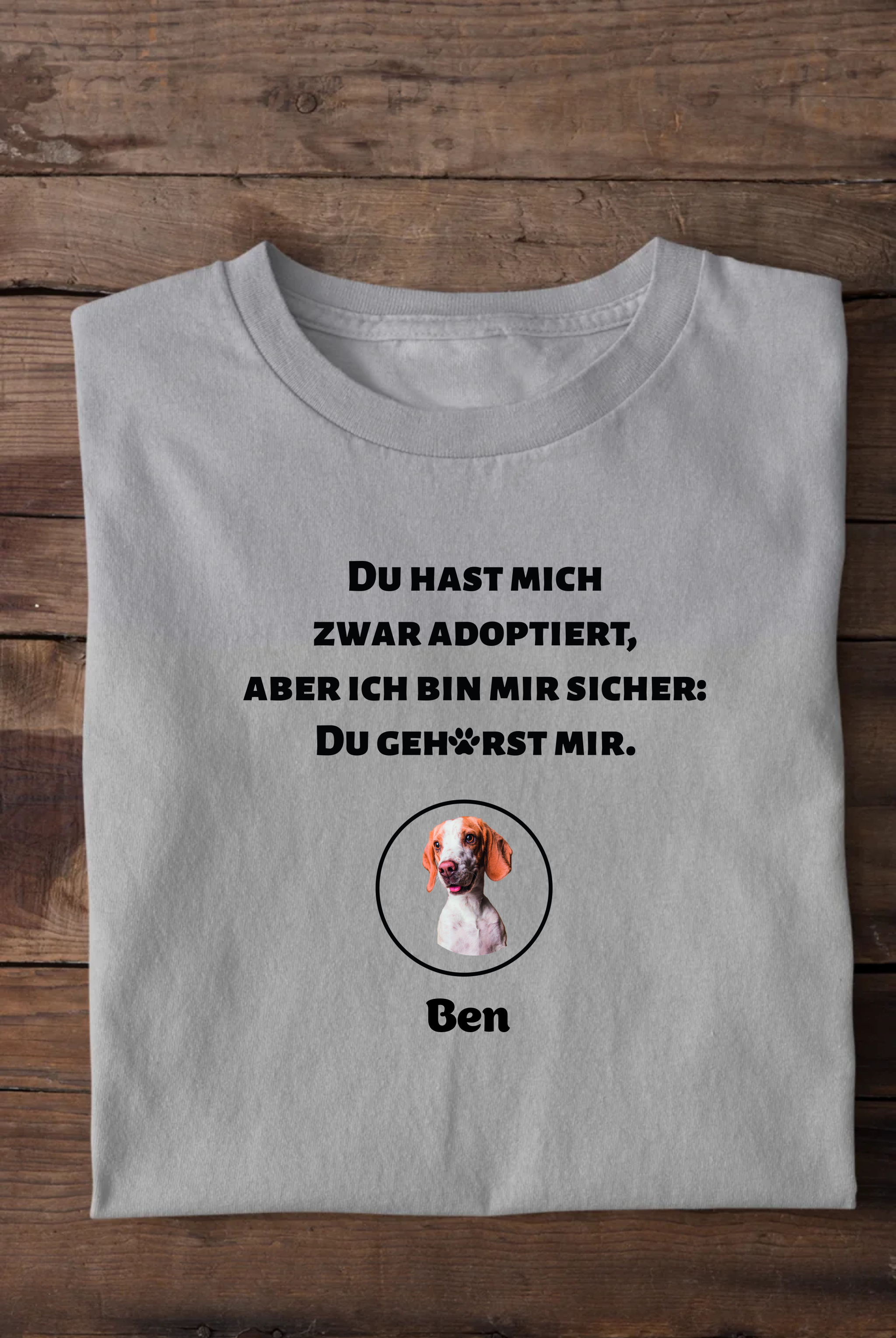 Adoptiert! - individuelles T-Shirt