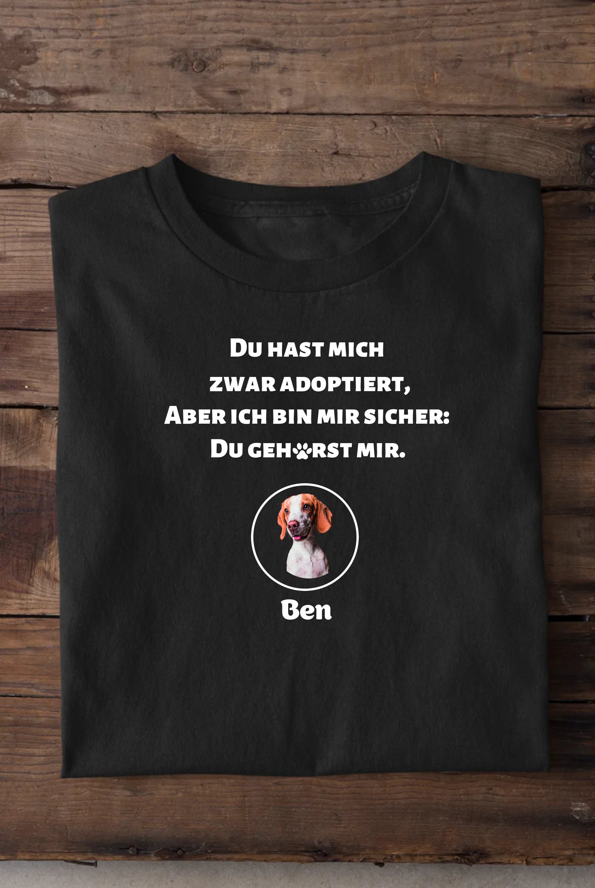 Adoptiert! - individuelles T-Shirt